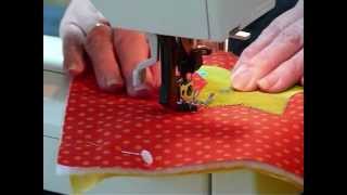 How to make an Applique Quilt as you Go block  Quilting Tips amp techniques 072 [upl. by Nygem]