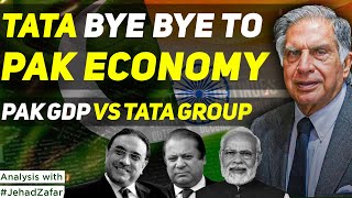 TATA Total Wealth is LARGER than Total Pakistan Economy  UNBELIEVABLE  Jehad Zafar [upl. by Jarek]