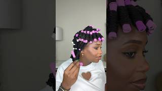 Take Down My Perm Rods With Me 💁🏾‍♀️ microlocs [upl. by Nirrep]