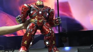 Unboxing Hot Toys AvengersInfinity War quotHulkbusterquot 16th scale Power Pose Collectible Figure [upl. by Dahl10]