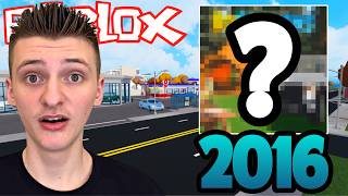 I Played 2016s 1 ROBLOX Game [upl. by Auhesoj682]