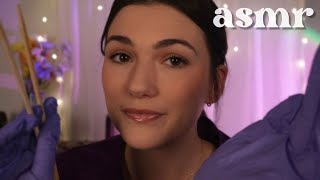 ASMR Dermatology Exam ┃ Detailed and Up Close Skin Assessment Extraction and Treatment [upl. by Elagiba]