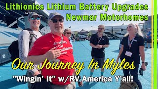 Newmar Motorhome Lithionics Battery OEM Options and Discussion of our 2 Aftermarket Upgrades EP297 [upl. by Tatianna376]