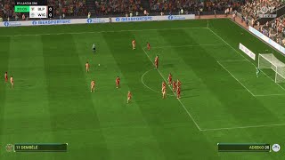 Blackpool FC vs Wigan Athletic  EFL League One  Jornada 14 Gameplay [upl. by Paco]