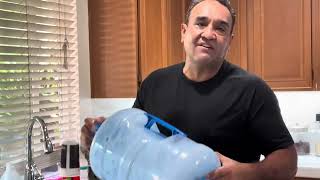 Tip on how to clean your 5 gallon water bottles [upl. by Gnaw]