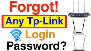 How to Reset TP Link WiFi Router Password  Forgot TP Link Router Password  Reset Admin Password [upl. by Phelan330]