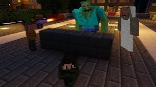 TERK EDİLMİŞ ŞEHİRDEN KAÇIŞ 🧟  Minecraft [upl. by Akela198]