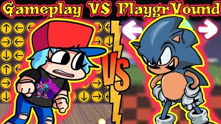 FNF Character Test Gameplay VS Playground ExtraLife Sonic Fangirl Frenzy SQUID GAME [upl. by Esydnac]