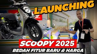 REVIEW NEW HONDA SCOOPY 2025  FITUR TAMBAH KEREN KOK HARGA SAMA [upl. by Garibold928]