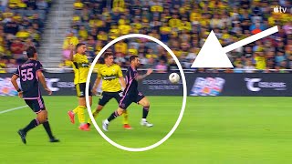 Lionel Messi SOLOS Columbus defense for Inter Miami Goal [upl. by Aeriela]