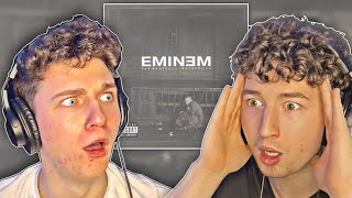 WHAT DID HE SAY FIRST REACTION to Eminem  The Marshall Mathers LP [upl. by Kolodgie614]