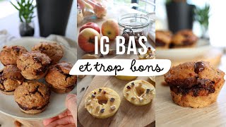 8 goûters IG bas à tester durgence recettes faciles et rapides pour toute la famille 👨‍👩‍👧‍👦 [upl. by Dyer]