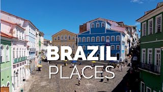 15 Best Places to Visit in Brazil  Travel Video [upl. by Rhine431]