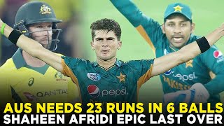 Thrilling Last Over  Young Shaheen Afridi Outstanding Bowling Against Australia  PCB  M7C2K [upl. by Adnek850]