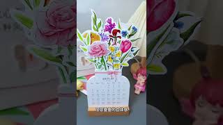 Floral desk calendar The new year is coming soon Give yourself this beautiful floral desk calen [upl. by Hpseoj163]