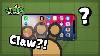 Mobile Claw Playstyle  Zombsroyaleio [upl. by Drews]