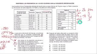 Preguntas de Matemáticas ICFES 2024 Programas de lavado [upl. by Herrick]