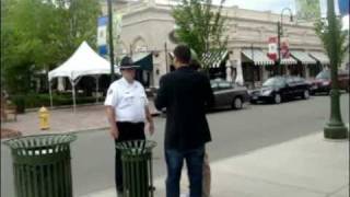 Local community responds to the Obama Deception screening and street action [upl. by Polito]