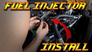 How to install 5 7L HEMI Fuel Injectors  HellRAM Build EP5 [upl. by Aden600]