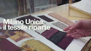 Milano Unica il tessile riparte puntando su tendenze e sostenibilità [upl. by Nikral]