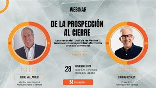 Webinar con Pedro Valladolid [upl. by Profant557]