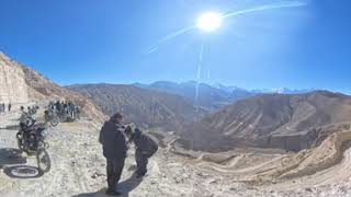 360 video of Upper Mustang Road Nepal nepal nature travel mountains shortsfeed shortsvideo [upl. by Ninos]