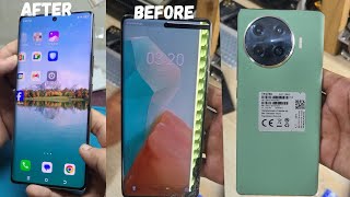 How to Restore Tecno Spark 20 Pro Plus Cracked Screen Restoration  TecnoSpark20ProPlus 2024 [upl. by Kcolttam]