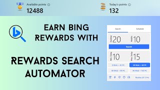 How to Automate Bing Searches with Rewards Search Automator [upl. by Anaibib602]