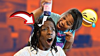 EXTREME NAIR HAIR PRANK ON GIRLFRIEND [upl. by Roche186]