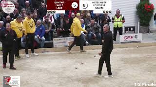 35ème National à Pétanque de Cholet  Une mène exceptionnelle [upl. by Esineg]