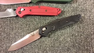 Benchmade 9402  Osbornes 940 in G10 handle scales [upl. by Katherin]