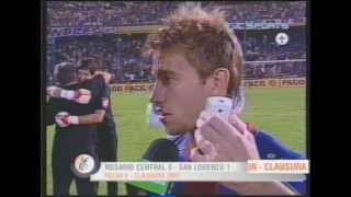 Lavezzi y Gastón Fernández  San Lorenzo Campeón 2007 [upl. by Nyltiak]