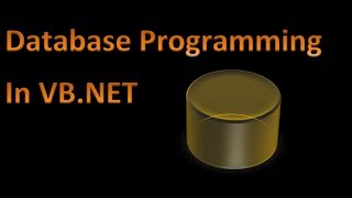 Databases and VBNET tutorial 01  Part 1 Introduction [upl. by Siryt]