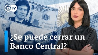 Qué dicen los expertos del plan de Milei para “dinamitar” el Banco Central y dolarizar la economía [upl. by Yrram]