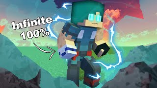 INFINITE 100  Minecraft  My Hero Academia Hero of Legends  10 [upl. by Brandes]