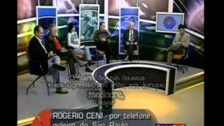 Rogério Ceni rebate acusação de jornalista do Sport Tv [upl. by Klarika]