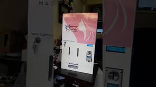 Automatic Sanitary Napkin Vending Machine [upl. by Rheta]