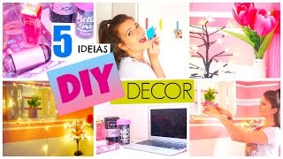 Decorando o Quarto Gastando Pouco  DIY [upl. by Nace]