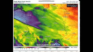 Wichura nad Polską Gdzie i kiedy najsilniejszy wiatr [upl. by China720]