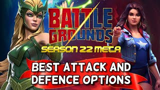 Best BG Season 22 Champs For Attack and Defence  VT  GC Meta Options  Marvel Contest of Champions [upl. by Von130]