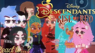 Descendants react to…PART 3FINALE💜 [upl. by Basilius]