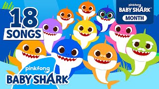 BEST Baby Shark More and More in MORE Languages  Compilation  Doo Doo  Baby Shark Official [upl. by Nibram]