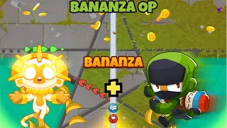 BANANZA OP  Bloons TD Battles 2 [upl. by Mattah]