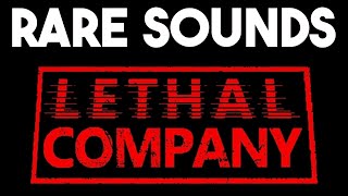 Super Rare Sounds From Lethal Company [upl. by Julissa]