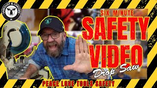 7 Essential Tips for Drop Saw Safety  Woodworking amp DIY Workshop [upl. by Dawaj]