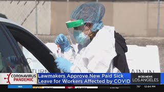 Paid Sick Leave Approved For Workers Hit By COVID19 [upl. by Zeph838]