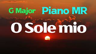 O Sole mio E di Capua in G Major  Piano Accompaniment [upl. by Cresida]