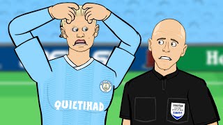 😠HAALAND RAGES AT THE REF😠 [upl. by Katheryn]