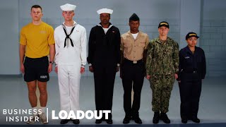 Every Uniform In A Navy Sailors Seabag  Loadout  Business Insider [upl. by Trefor752]