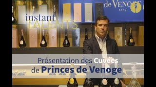 Présentation des champagnes Princes de Venoge part 2 [upl. by Ainorev]